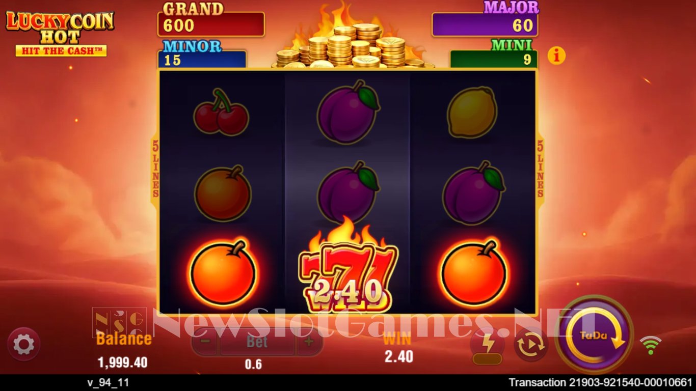 Lucky Coin HOT Slot Demo Image