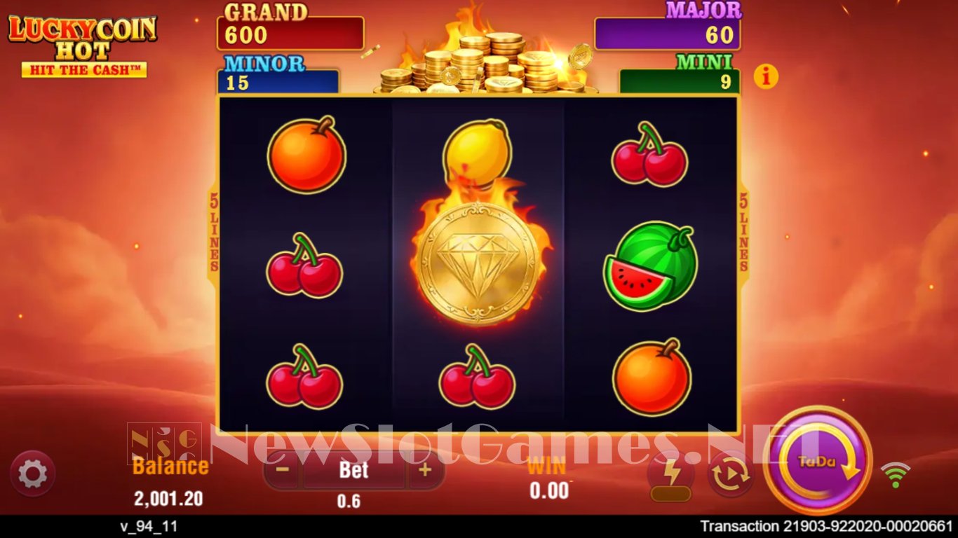 Lucky Coin HOT Slot Slot Image in Demo - pic. 2