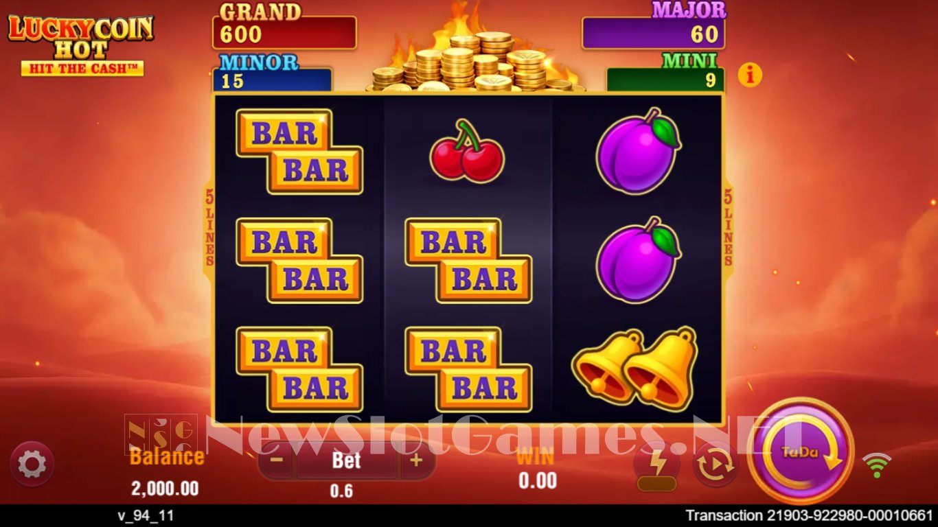Lucky Coin HOT Slot Slot Image in Demo - pic. 3