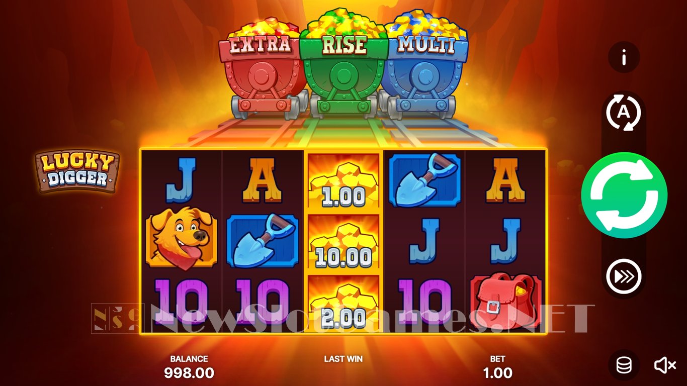 Lucky Digger Slot Demo Image