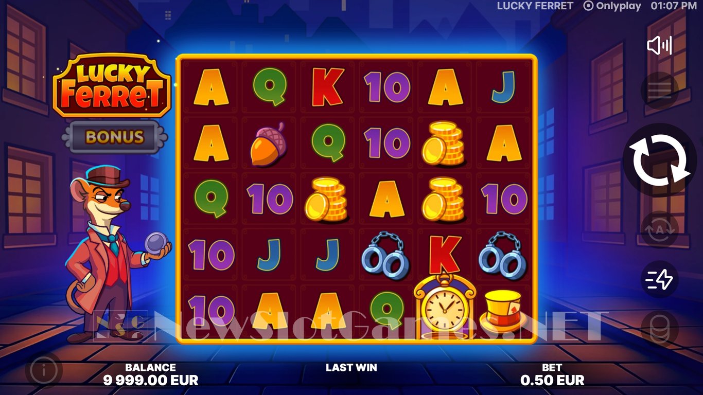 Lucky Ferret Slot Demo Image