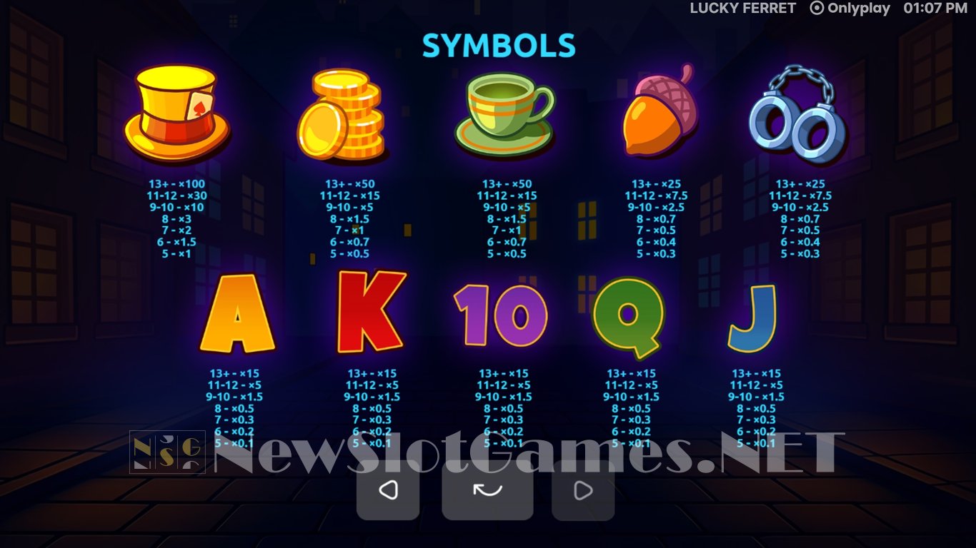 Lucky Ferret Slot Slot Image in Demo - pic. 5