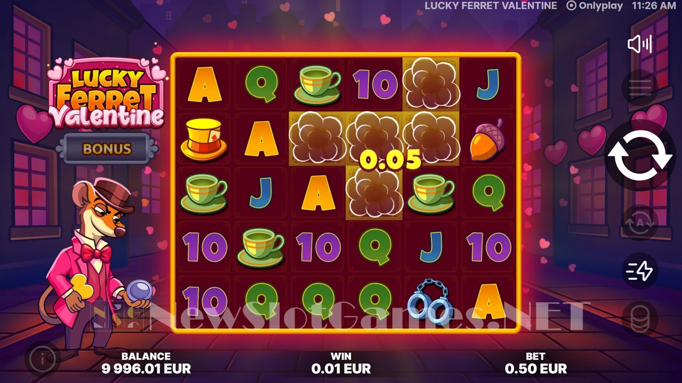 Lucky Ferret Valentine Slot Slot Image in Demo - pic. 2
