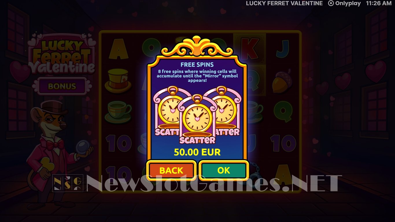 Lucky Ferret Valentine Slot Slot Image in Demo - pic. 4