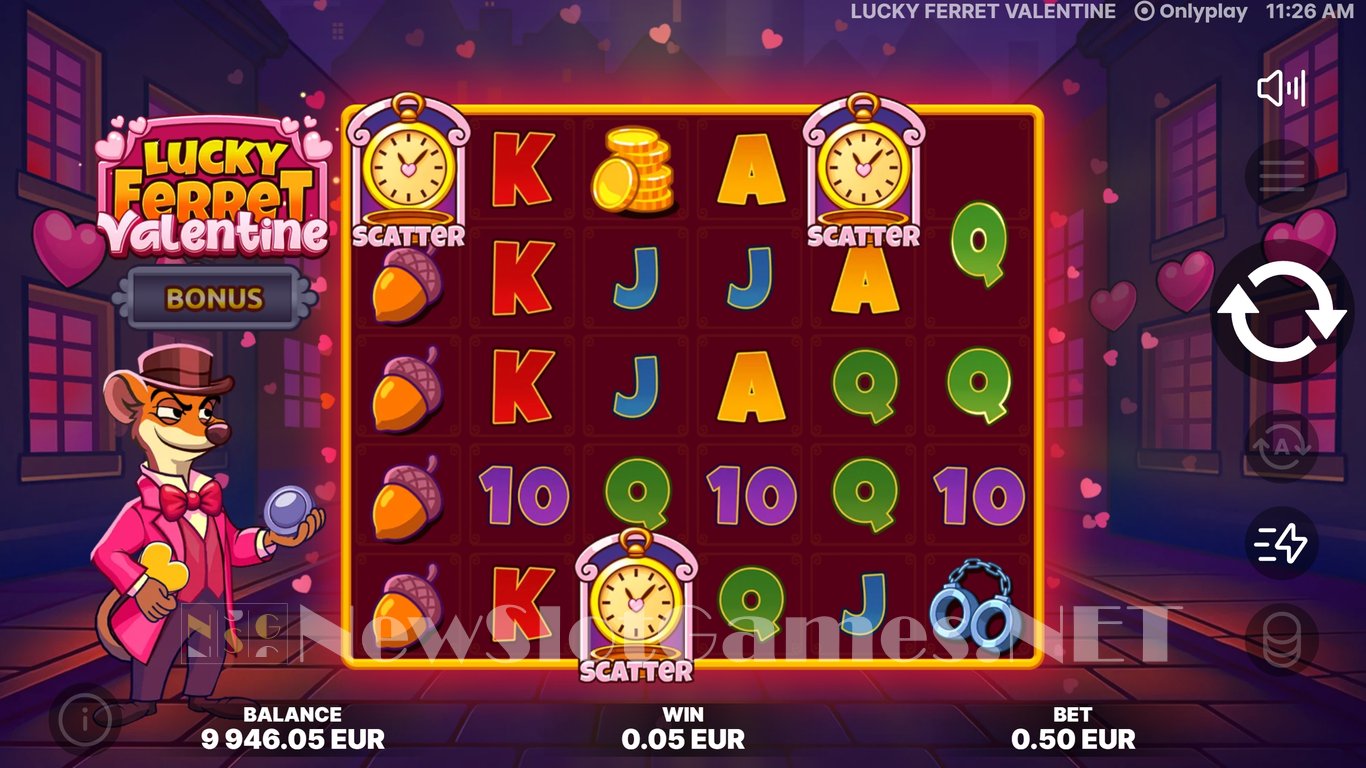 Lucky Ferret Valentine Slot Slot Image in Demo - pic. 5