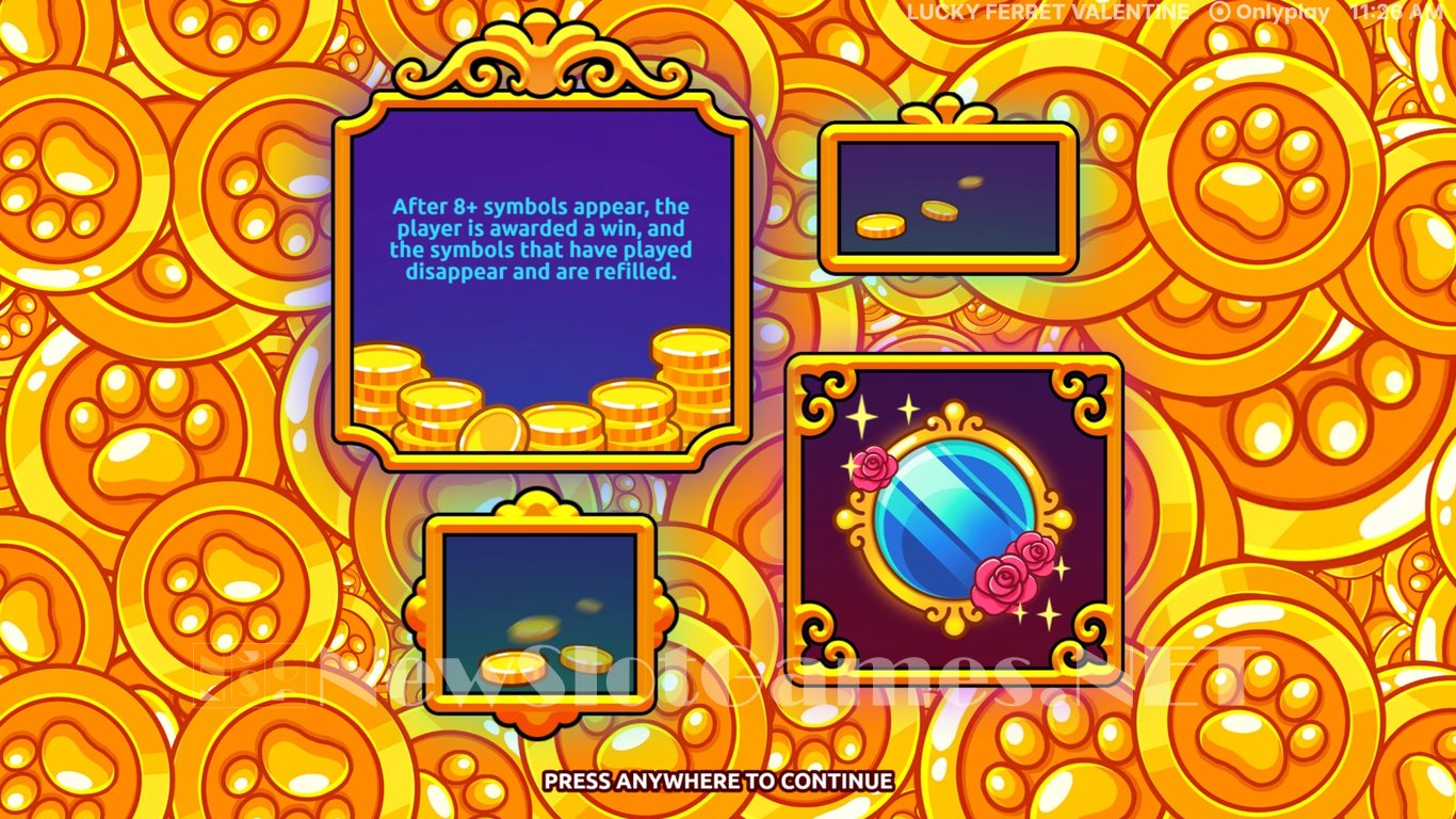 Lucky Ferret Valentine Slot Slot Image in Demo - pic. 6