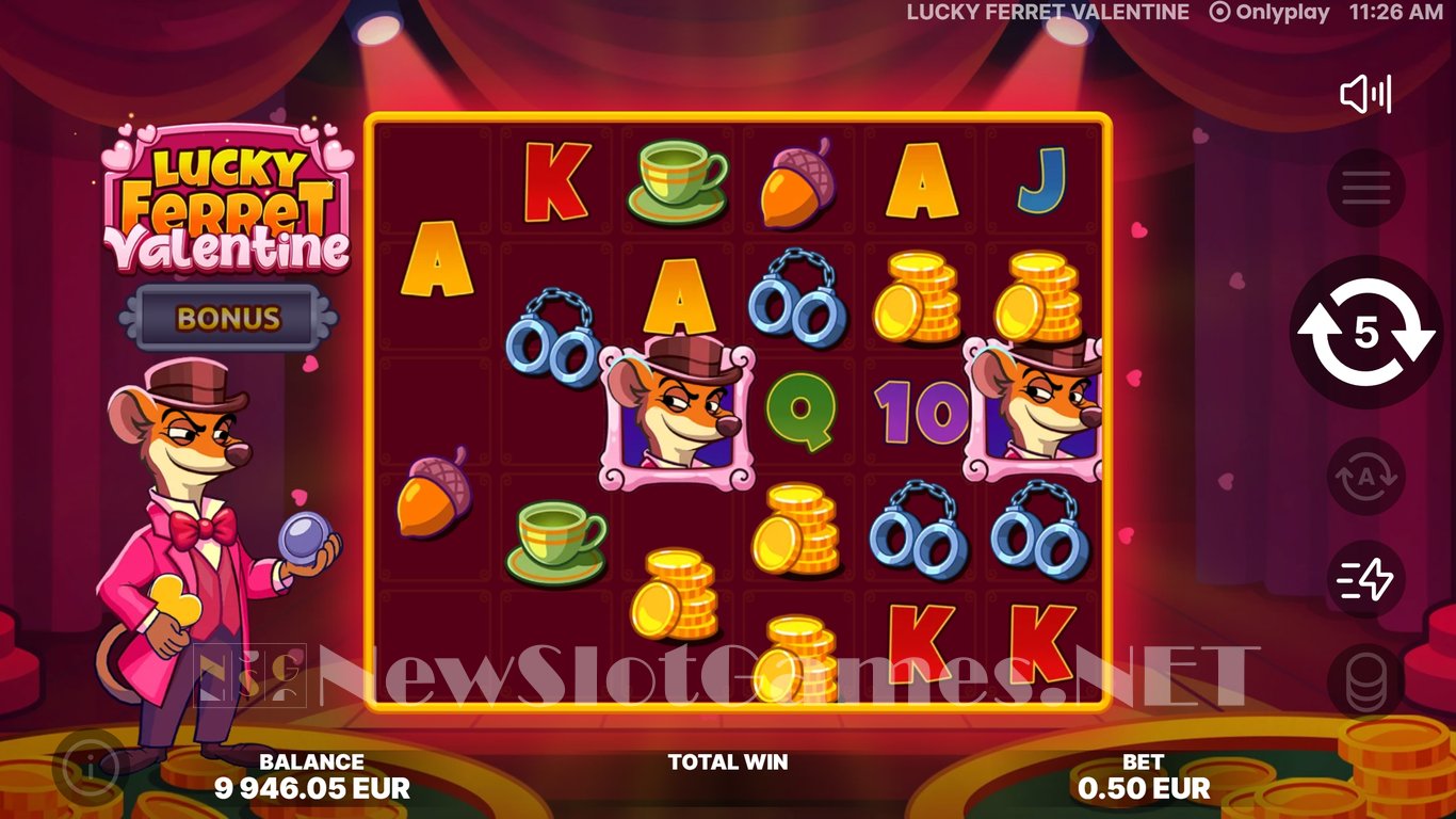 Lucky Ferret Valentine Slot Slot Image in Demo - pic. 8