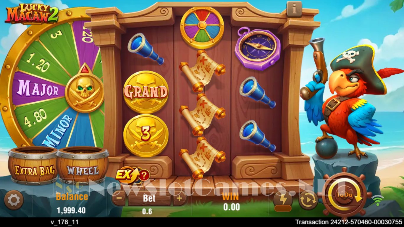 Lucky Macaw 2 Slot Demo Image