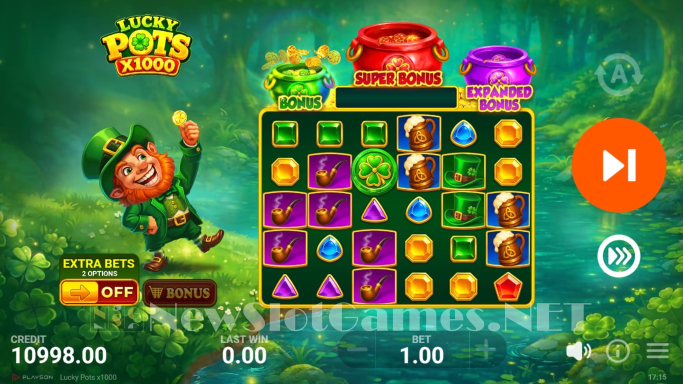 Lucky Pots x1000 Slot Demo Image