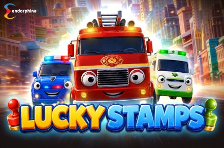 Lucky Stamps Slot Logo