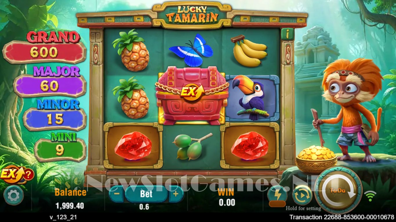 Lucky Tamarin Slot Demo Image