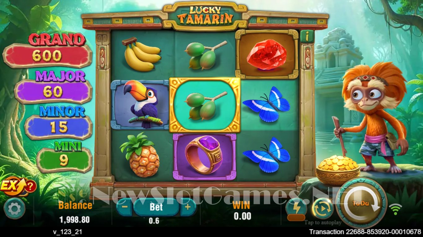 Lucky Tamarin Slot Slot Image in Demo - pic. 2