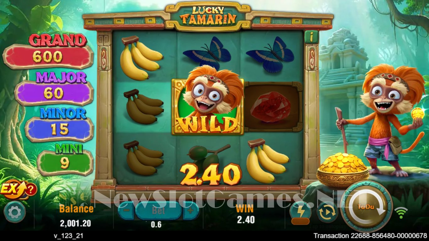 Lucky Tamarin Slot Slot Image in Demo - pic. 4