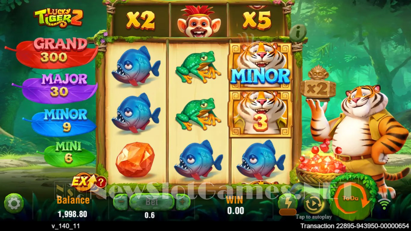Lucky Tiger 2 Slot Slot Image in Demo - pic. 2