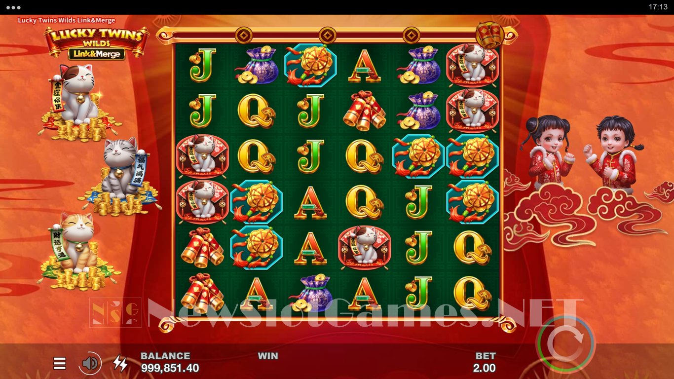 Lucky Twins Wilds Link&Merge Slot Slot Image in Demo - pic. 3
