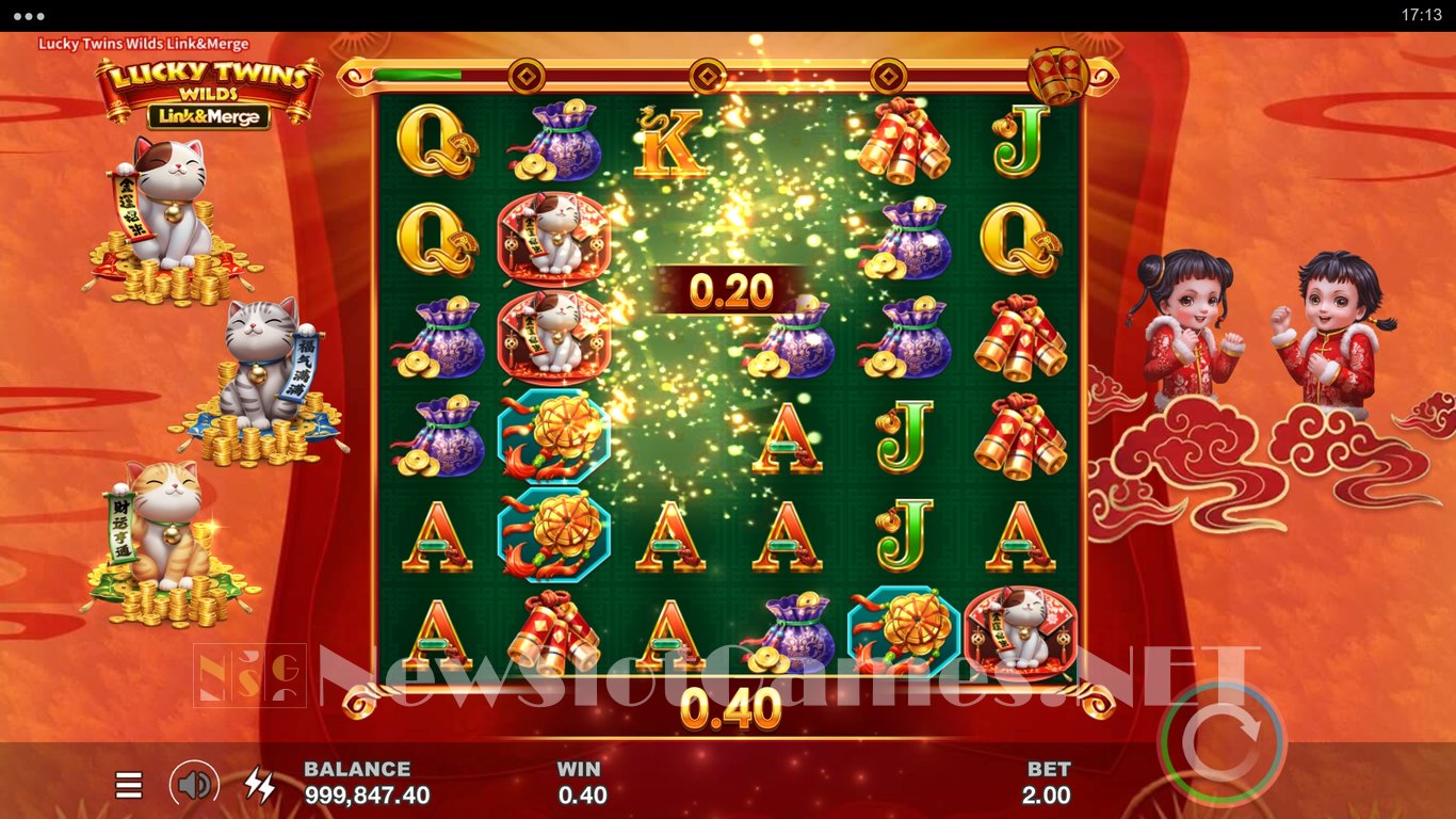 Lucky Twins Wilds Link&Merge Slot Slot Image in Demo - pic. 4