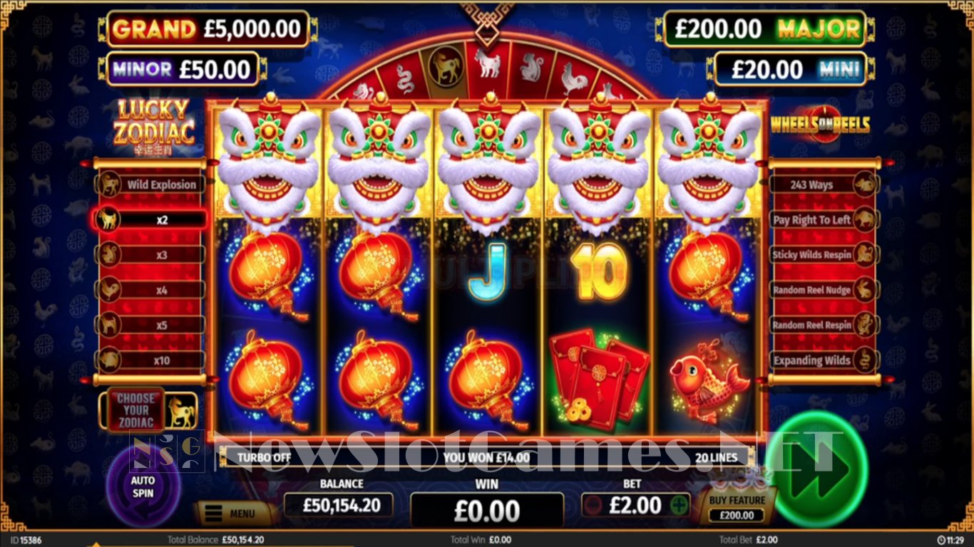 Lucky Zodiac Slot Demo Image