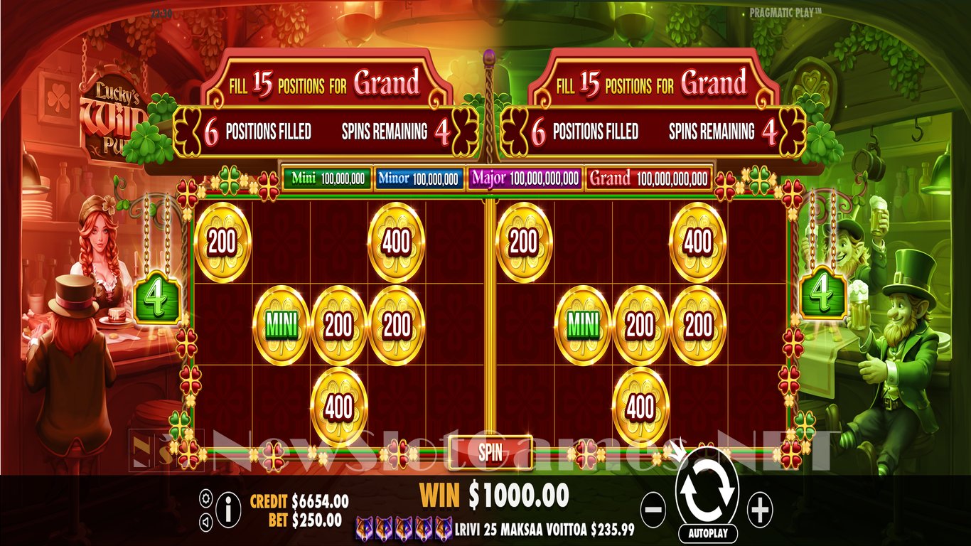 Luckys Wild Pub 2 Slot Slot Image in Demo - pic. 3