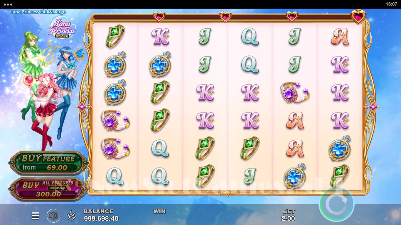 Luna Princess Link&Merge Slot Demo Image