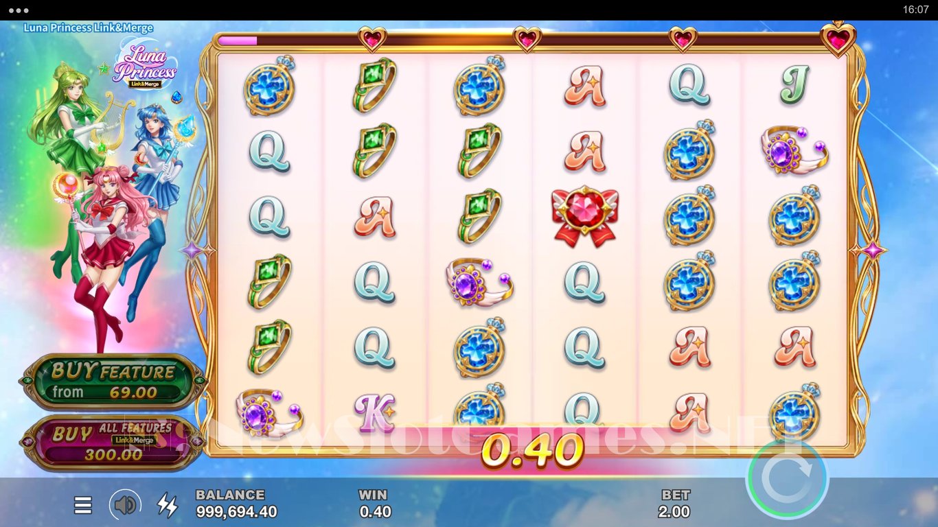 Luna Princess Link&Merge Slot Slot Image in Demo - pic. 3