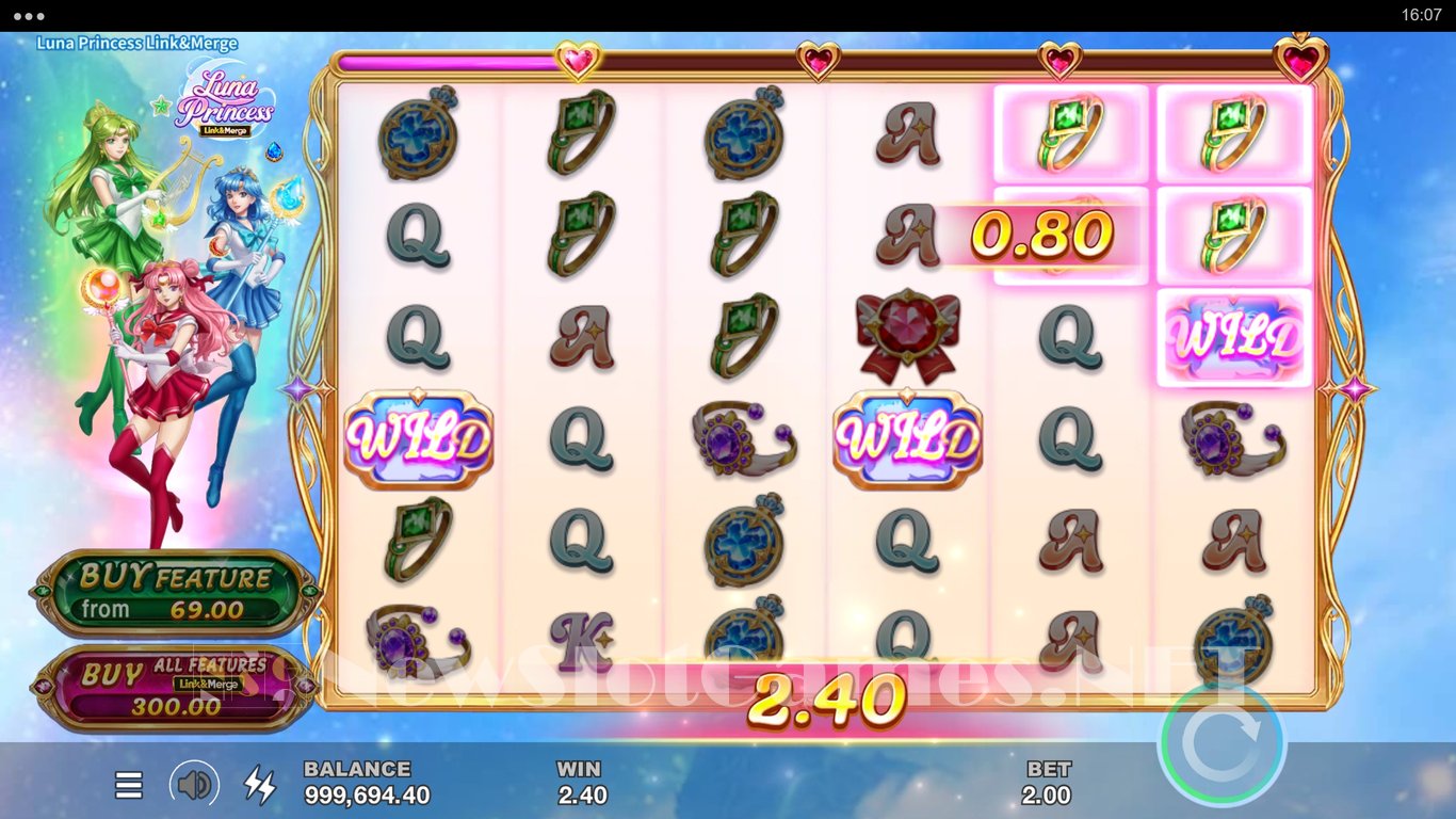 Luna Princess Link&Merge Slot Slot Image in Demo - pic. 4