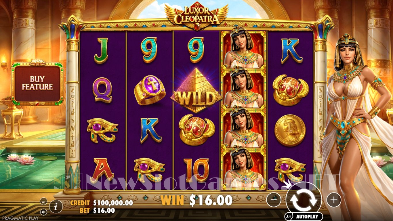 Luxor of Cleopatra Slot Demo Image