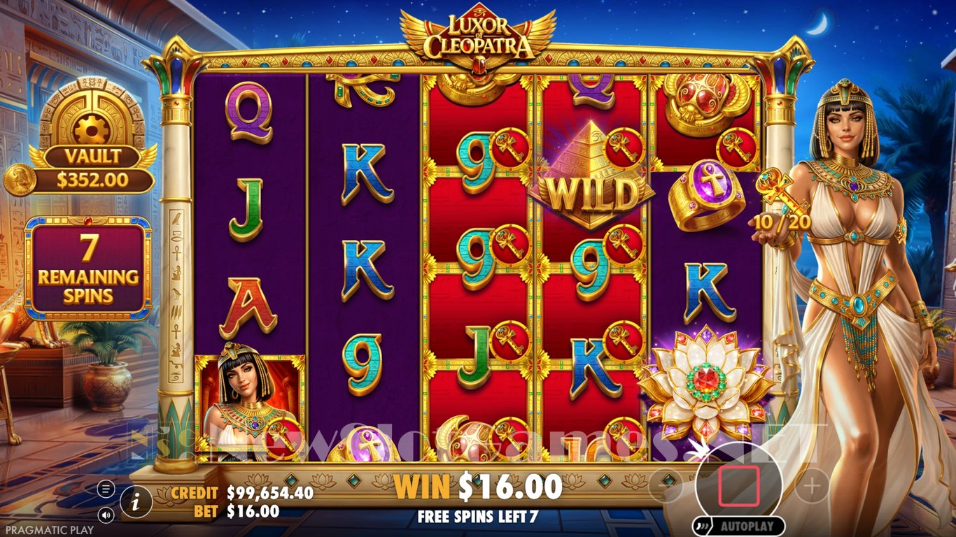 Luxor of Cleopatra Slot Slot Image in Demo - pic. 6