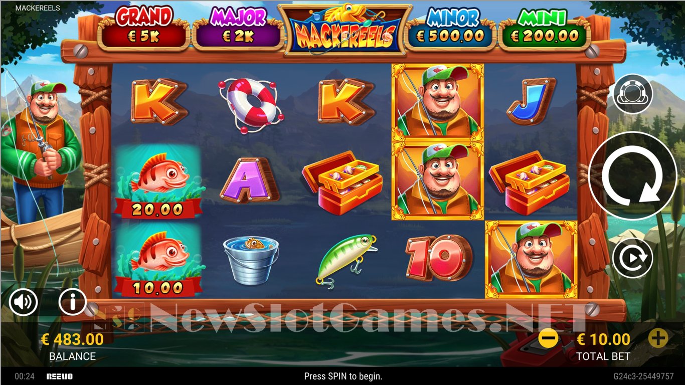 Mackereels Catch Them All Slot Slot Image in Demo - pic. 2
