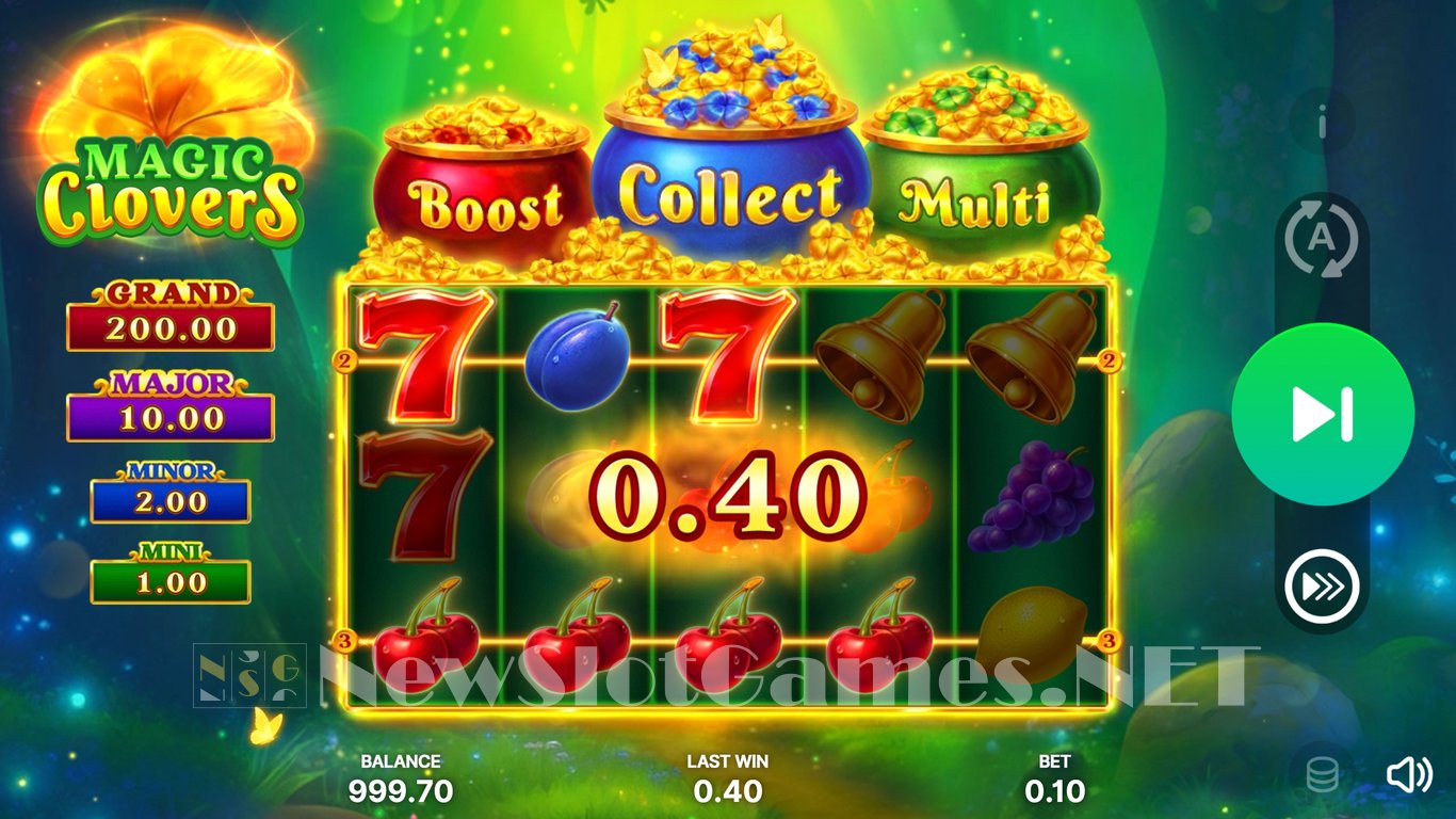 Magic Clovers Hold and Win Slot Slot Image in Demo - pic. 3