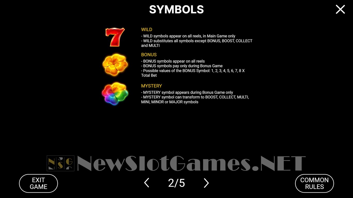 Magic Clovers Hold and Win Slot Slot Image in Demo - pic. 6