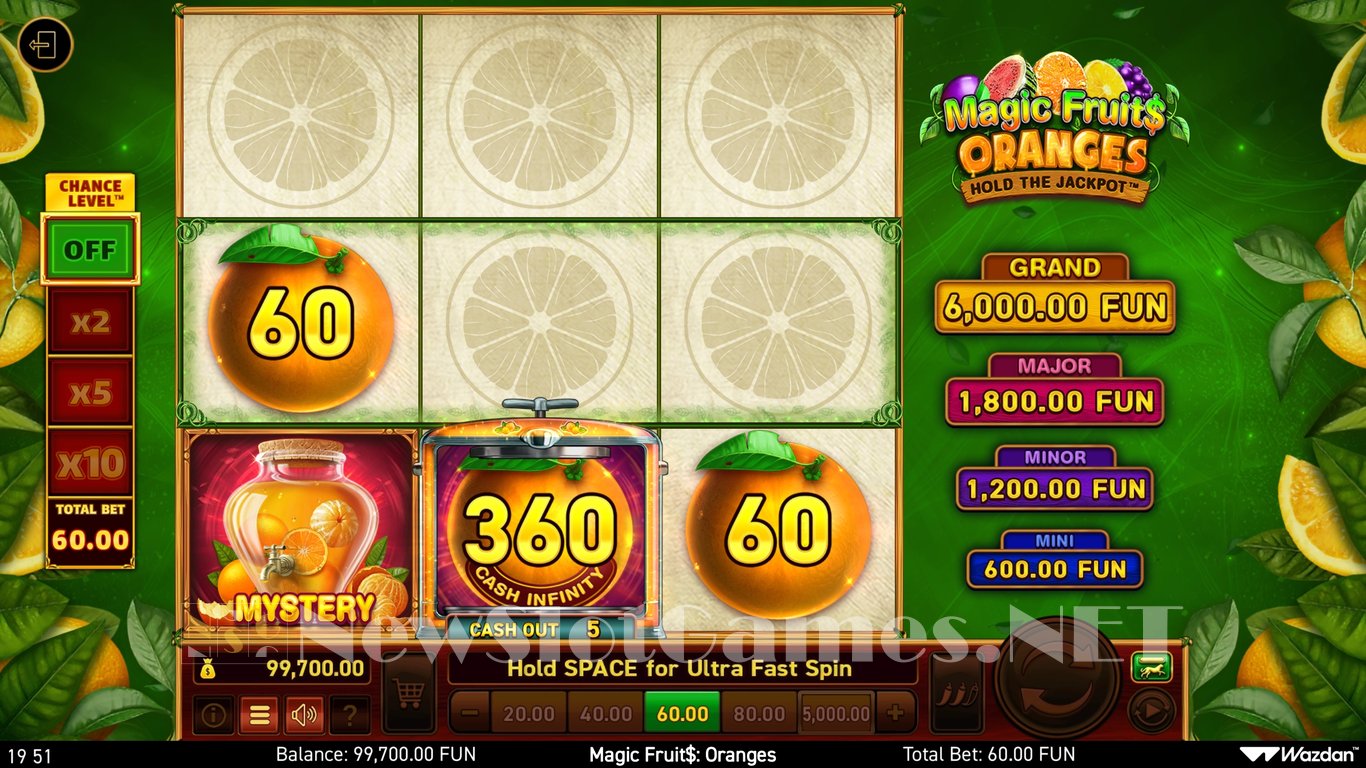 Magic Fruits Oranges Slot Slot Image in Demo - pic. 3