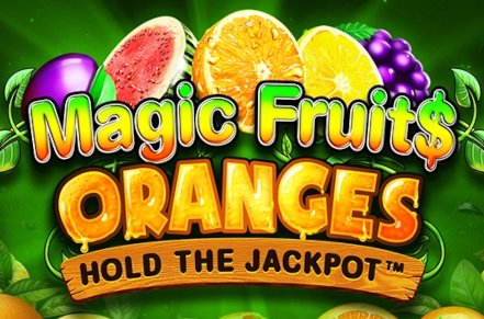 Magic Fruits Oranges Slot Logo