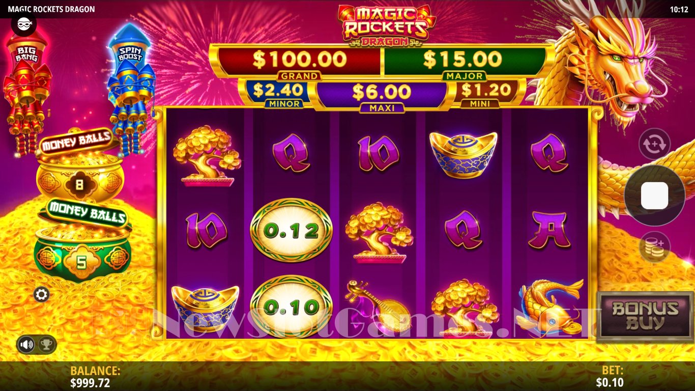 Magic Rockets Dragon Slot Slot Image in Demo - pic. 2
