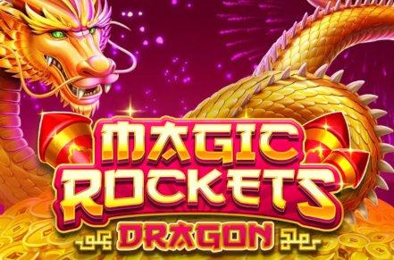 Magic Rockets Dragon Slot Logo