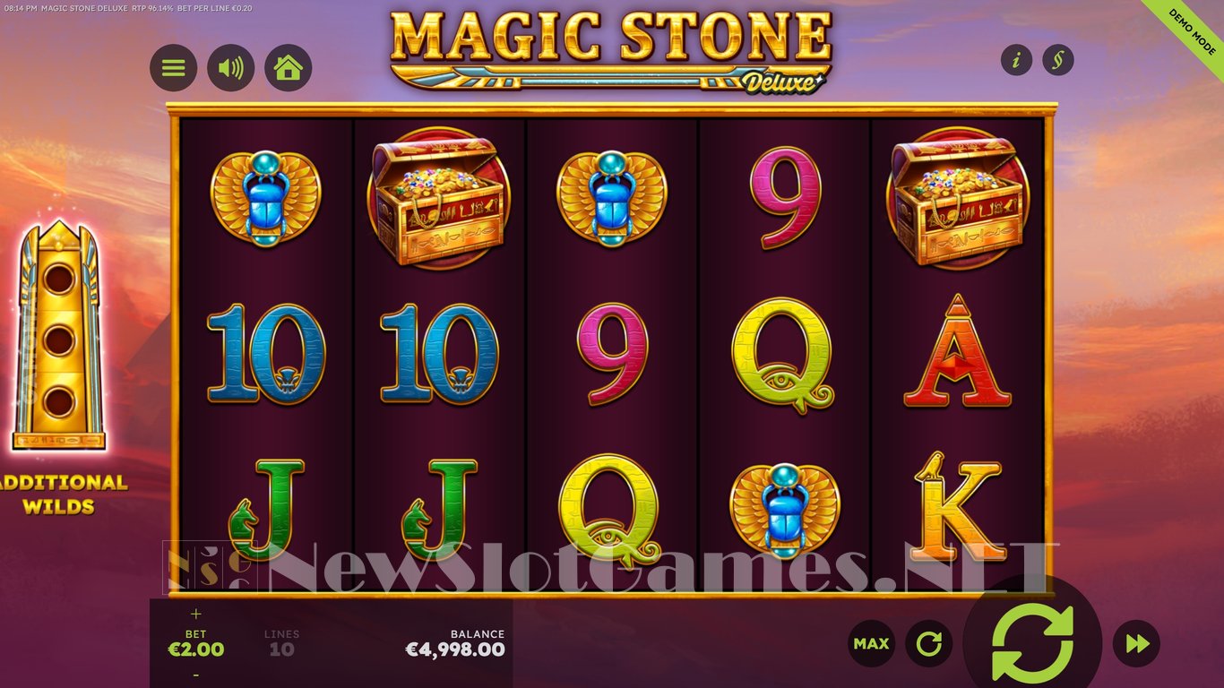 Magic Stone Deluxe Slot Demo Image