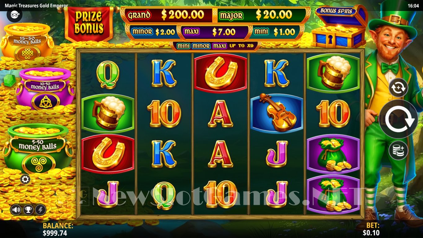 Magic Treasures Gold Enchanted Shamrock Slot Slot Image in Demo - pic. 2
