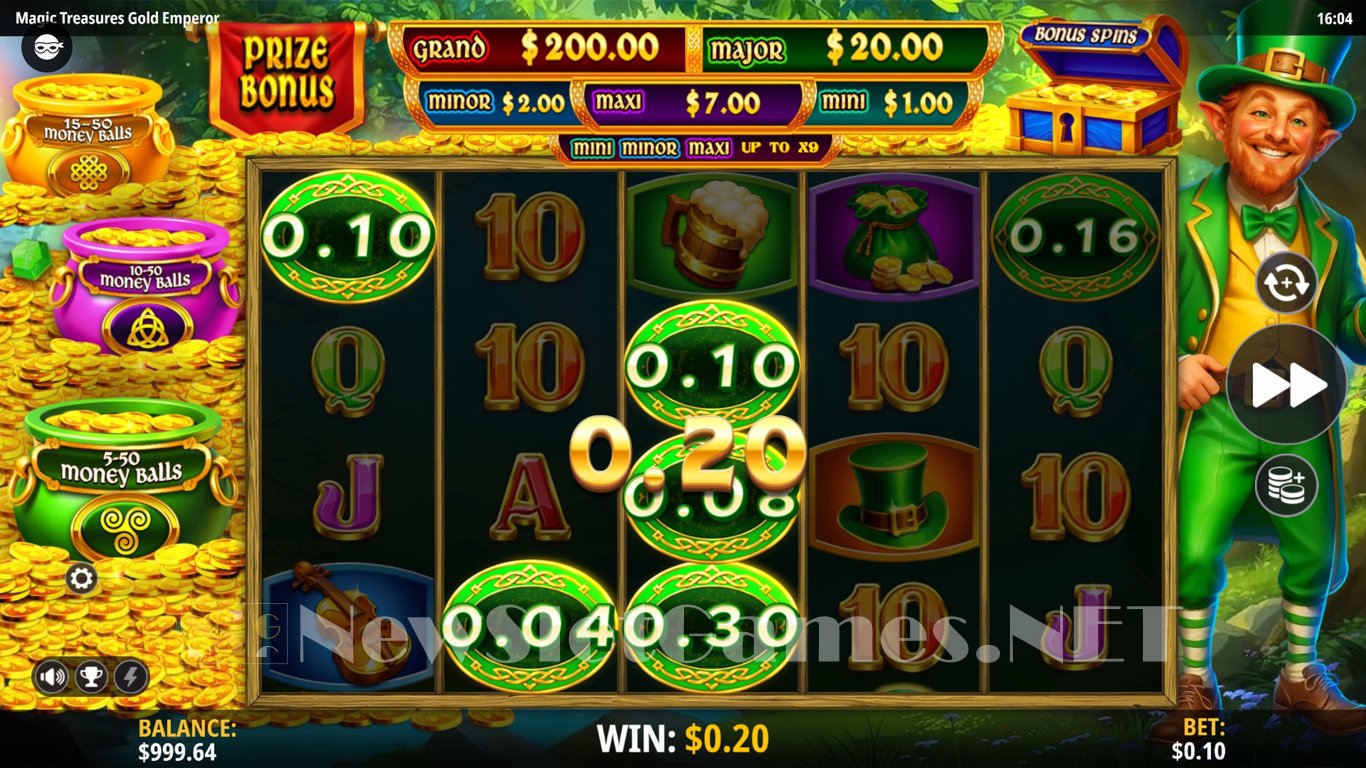 Magic Treasures Gold Enchanted Shamrock Slot Slot Image in Demo - pic. 3