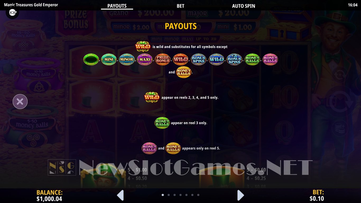 Magic Treasures Gold Enchanted Shamrock Slot Slot Image in Demo - pic. 4