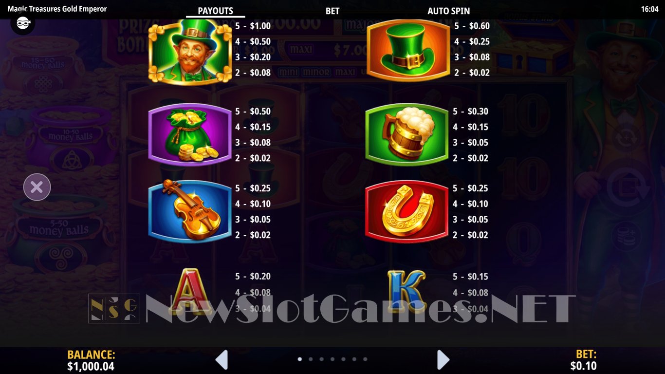 Magic Treasures Gold Enchanted Shamrock Slot Slot Image in Demo - pic. 5