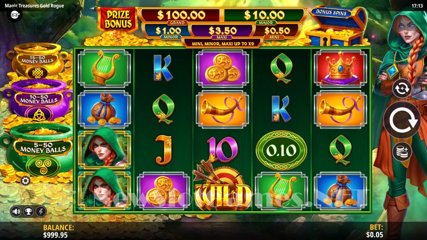 Magic Treasures Gold Rogue Slot Demo Image