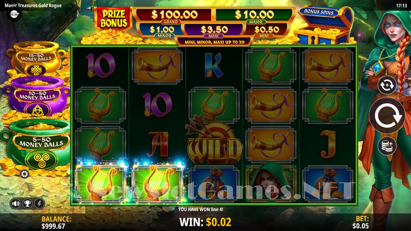 Magic Treasures Gold Rogue Slot Slot Image in Demo - pic. 3