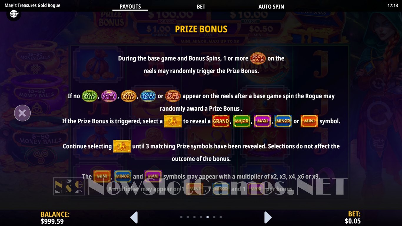 Magic Treasures Gold Rogue Slot Slot Image in Demo - pic. 5