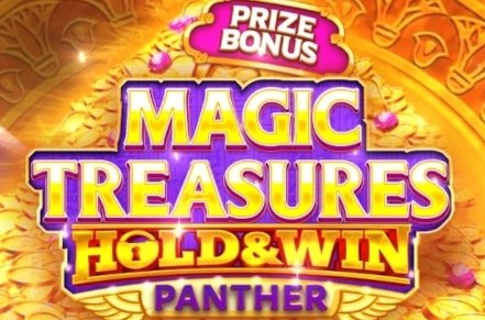 Magic Treasures Hold & Win Panther Slot Logo