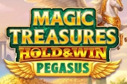 Magic Treasures Hold & Win Pegasus Slot Logo