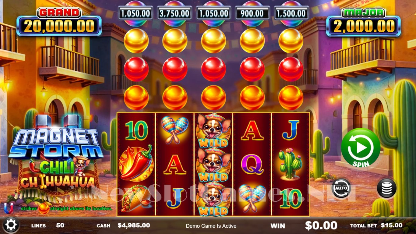 Magnet Storm Chili Chihuahua Slot Demo Image