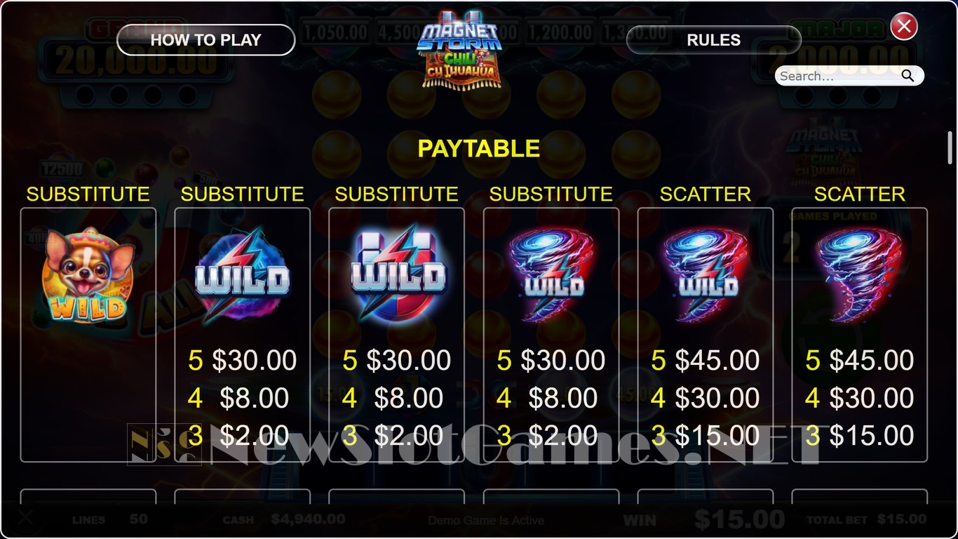 Magnet Storm Chili Chihuahua Slot Slot Image in Demo - pic. 6