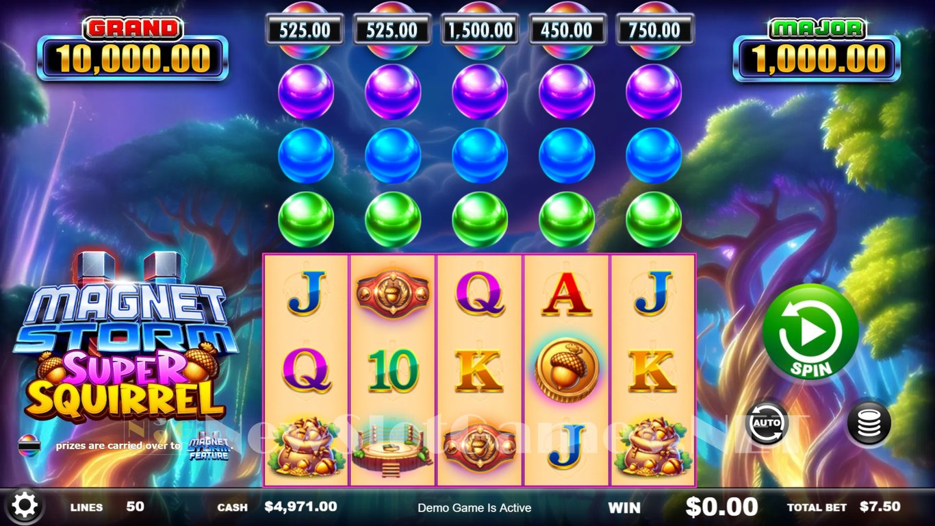 Magnet Storm Super Squirrel Slot Slot Image in Demo - pic. 4