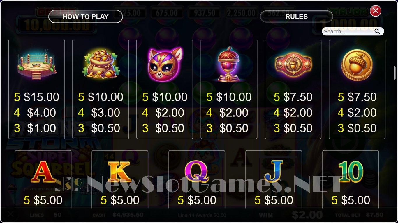 Magnet Storm Super Squirrel Slot Slot Image in Demo - pic. 7