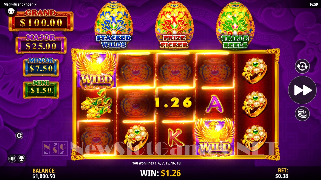 Magnificent Phoenix Slot Slot Image in Demo - pic. 2