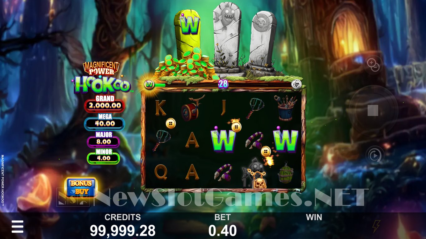 Magnificent Power HooKoo Slot Demo Image